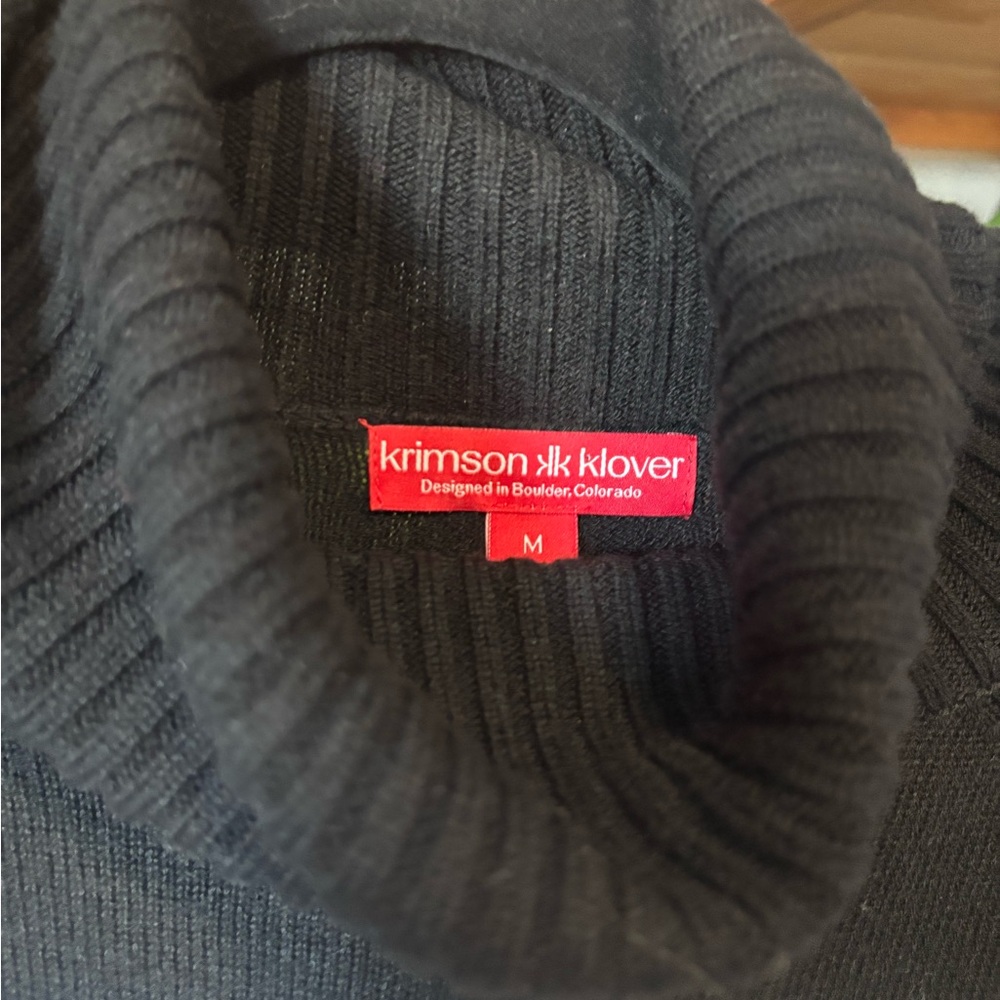 Krimson Klover Joni Striped Turtleneck Sweater | Medium - Picture 6 of 8